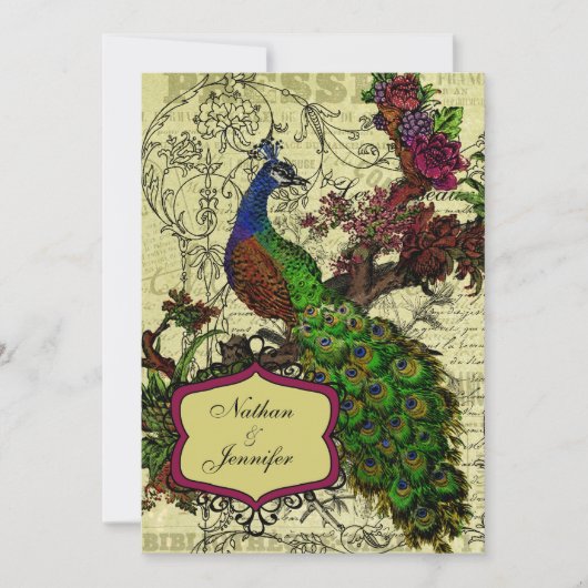 uitnodiging tot het huwelijk (Voorkant)