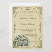  uitnodiging tot het huwelijk (Voorkant / Achterkant)