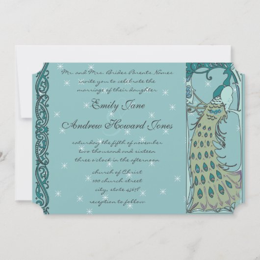 uitnodiging tot het huwelijk (Voorkant)