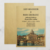 Uitnodiging tot het huwelijk (Voorkant / Achterkant)