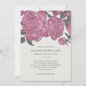  uitnodiging tot het huwelijk met kinderen (Voorkant)