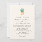 uitnodiging tot het huwelijk tussen anassen (Voorkant)