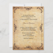  uitnodiging tot het huwelijk van Floral (Voorkant)