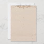  uitnodiging tot het huwelijk van Floral (Achterkant)