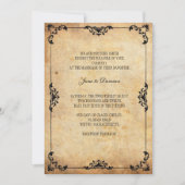  uitnodiging tot het huwelijk van Floral (Voorkant)