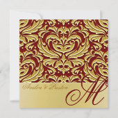 Uitnodiging tot het huwelijk van het goudmetaal (Voorkant)