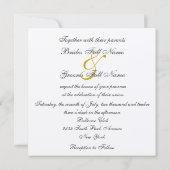 Uitnodiging tot het huwelijk van Leopard (Achterkant)