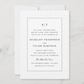 Uitnodiging tot het huwelijk van Polka Dot (Voorkant)