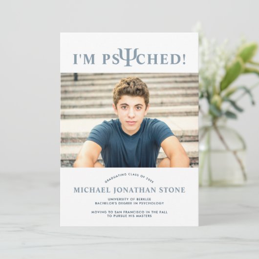 Uitnodiging tot het indienen van ψ Psychologische  (Staand voorkant)