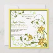 Uitnodiging tot het indienen van affodillen (Voorkant)