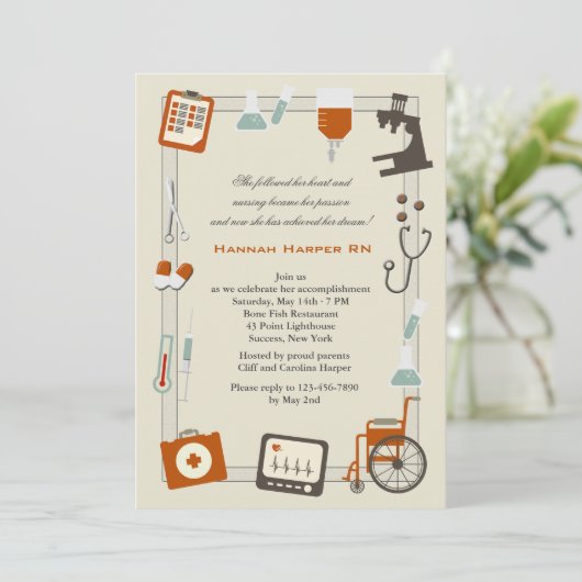 Uitnodiging tot het indienen van Afstuderen voor v (Staand voorkant)