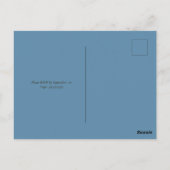 Uitnodiging tot het indienen van Baby shower met R (Achterkant)