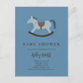 Uitnodiging tot het indienen van Baby shower met R (Voorkant)
