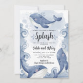 Uitnodiging tot het indienen van Baby shower op de (Voorkant)