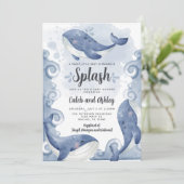 Uitnodiging tot het indienen van Baby shower op de (Staand voorkant)