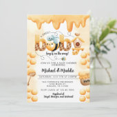 Uitnodiging tot het indienen van Baby shower van h (Staand voorkant)