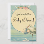 uitnodiging tot het indienen van Baby shower voor (Voorkant)