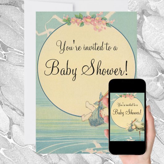 uitnodiging tot het indienen van Baby shower voor