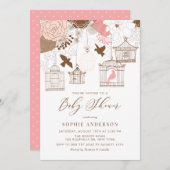 uitnodiging tot het indienen van Baby showers in (Voorkant / Achterkant)