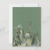 Uitnodiging tot het indienen van Baby showers in h (Achterkant)