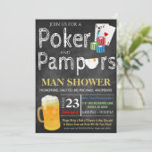 Uitnodiging tot het indienen van Baby showers in P (Staand voorkant)