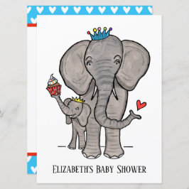 Uitnodiging tot het indienen van Baby showers met 