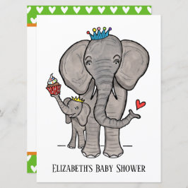 Uitnodiging tot het indienen van Baby showers met 
