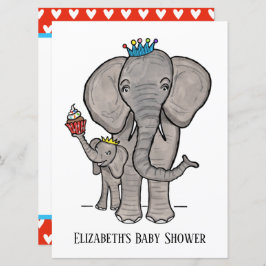 Uitnodiging tot het indienen van Baby showers met 