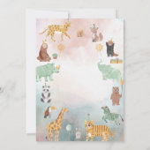 Uitnodiging tot het indienen van Baby showers met  (Achterkant)