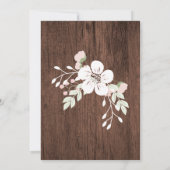 Uitnodiging tot het indienen van Baby showers met (Achterkant)