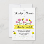 Uitnodiging tot het indienen van Baby showers met  (Voorkant)