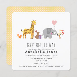 Uitnodiging tot het indienen van Baby showers met 