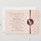 Uitnodiging tot het indienen van Baby showers met  (Voorkant)