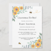 Uitnodiging tot het indienen van Baby showers met  (Voorkant)