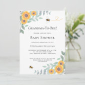 Uitnodiging tot het indienen van Baby showers met  (Staand voorkant)