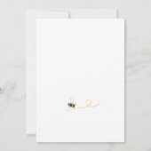 Uitnodiging tot het indienen van Baby showers met  (Achterkant)