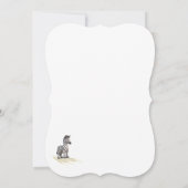 Uitnodiging tot het indienen van Baby showers met  (Achterkant)