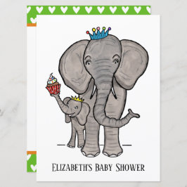 Uitnodiging tot het indienen van Baby showers met 