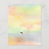 Uitnodiging tot het indienen van Baby showers op b (Achterkant)