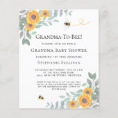 Uitnodiging tot het indienen van Baby showers op b (Voorkant)