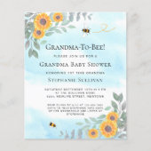 Uitnodiging tot het indienen van Baby showers op b (Voorkant)