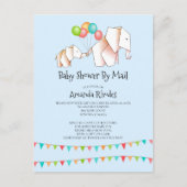 Uitnodiging tot het indienen van Baby showers via (Voorkant)