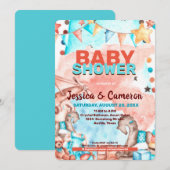 Uitnodiging tot het indienen van Baby showers voor (Voorkant / Achterkant)