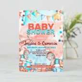 Uitnodiging tot het indienen van Baby showers voor (Staand voorkant)