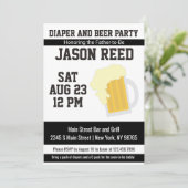 Uitnodiging tot het indienen van Baby showers voor (Staand voorkant)