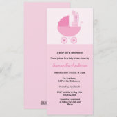 Uitnodiging tot het indienen van Baby showers voor (Voorkant / Achterkant)