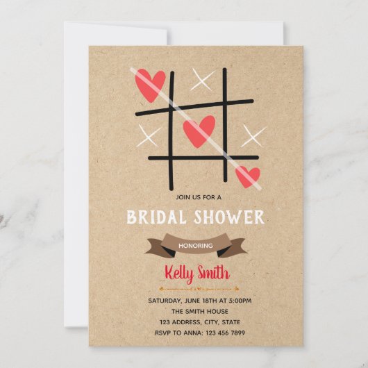 Uitnodiging tot het indienen van baby showers voor (Voorkant)