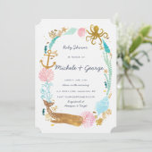 Uitnodiging tot het indienen van Baby showers voor (Staand voorkant)