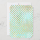 Uitnodiging tot het indienen van Baby showers voor (Achterkant)