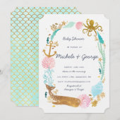 Uitnodiging tot het indienen van Baby showers voor (Voorkant / Achterkant)